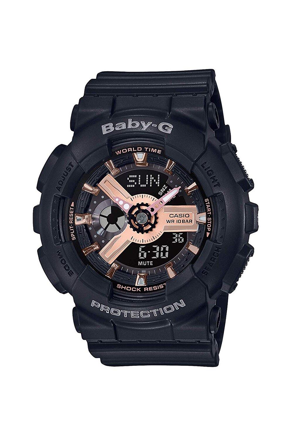 Casio, Ceas cronograf, Negru