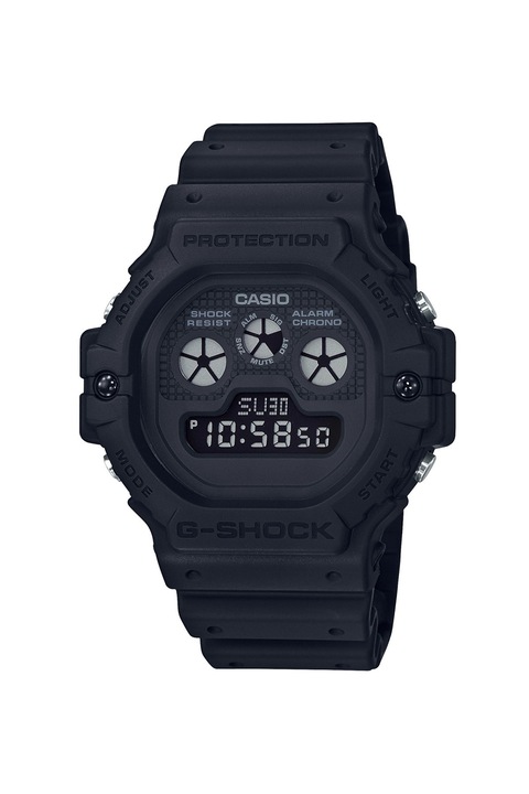 Casio, Ceas cronograf digital rezistent la socuri, Negru