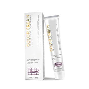 Vopsea de par profesionala, cu amoniac, Color Cream, Blond inchis, 100 ml Vopsea de par profesionala, cu amoniac, Color Cream, Blond inchis, 100 ml