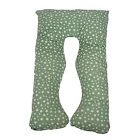 Perna multifunctionala, pentru gravide si alaptare, cu husa detasabila, mint stele