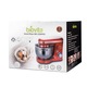 Biovita MB-1500PRO Konyhai robotgép, rozsdamentes acél, 1500 W, 6 L rozsdamentes acél tál, 6 sebesség, impulzus funkció, piros/inox