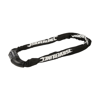 Antifurt bicicleta tip lant cu cifru, 5 cifre, 6x900mm, Silverline Antifurt bicicleta tip lant cu cifru, 5 cifre, 6x900mm, Silverline