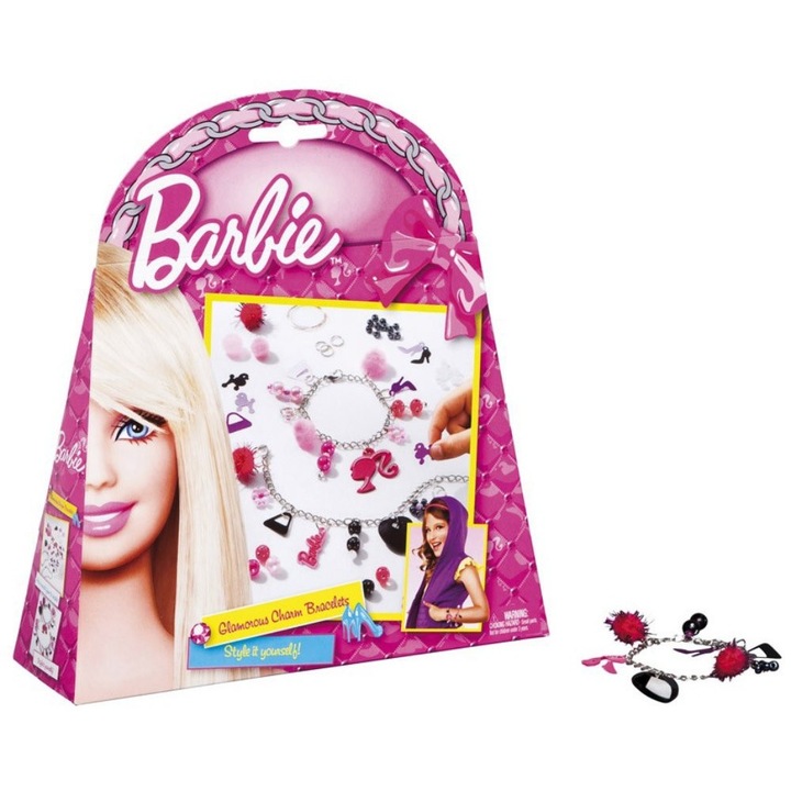 Totum kreatív készlet, Készítse el saját karkötőit, Barbie