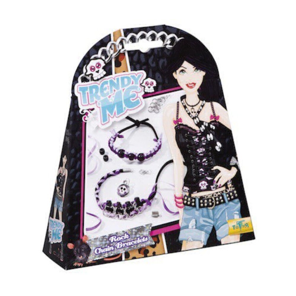Set creativ Totum - Creeaza-ti propriile bratari, Trendy Me Rock