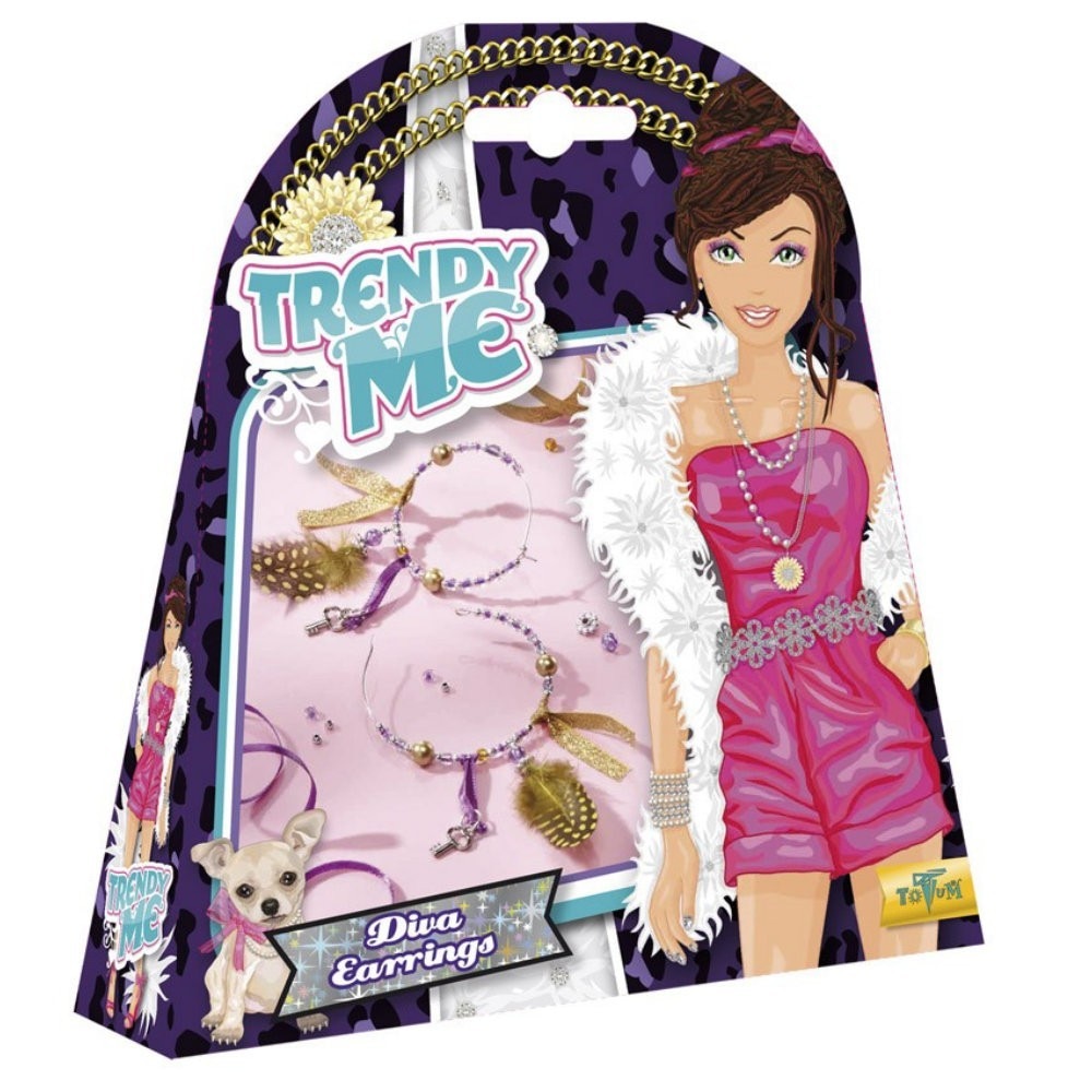 Set creativ Totum - Creeaza-ti setul de cercei eleganti, Trendy Me