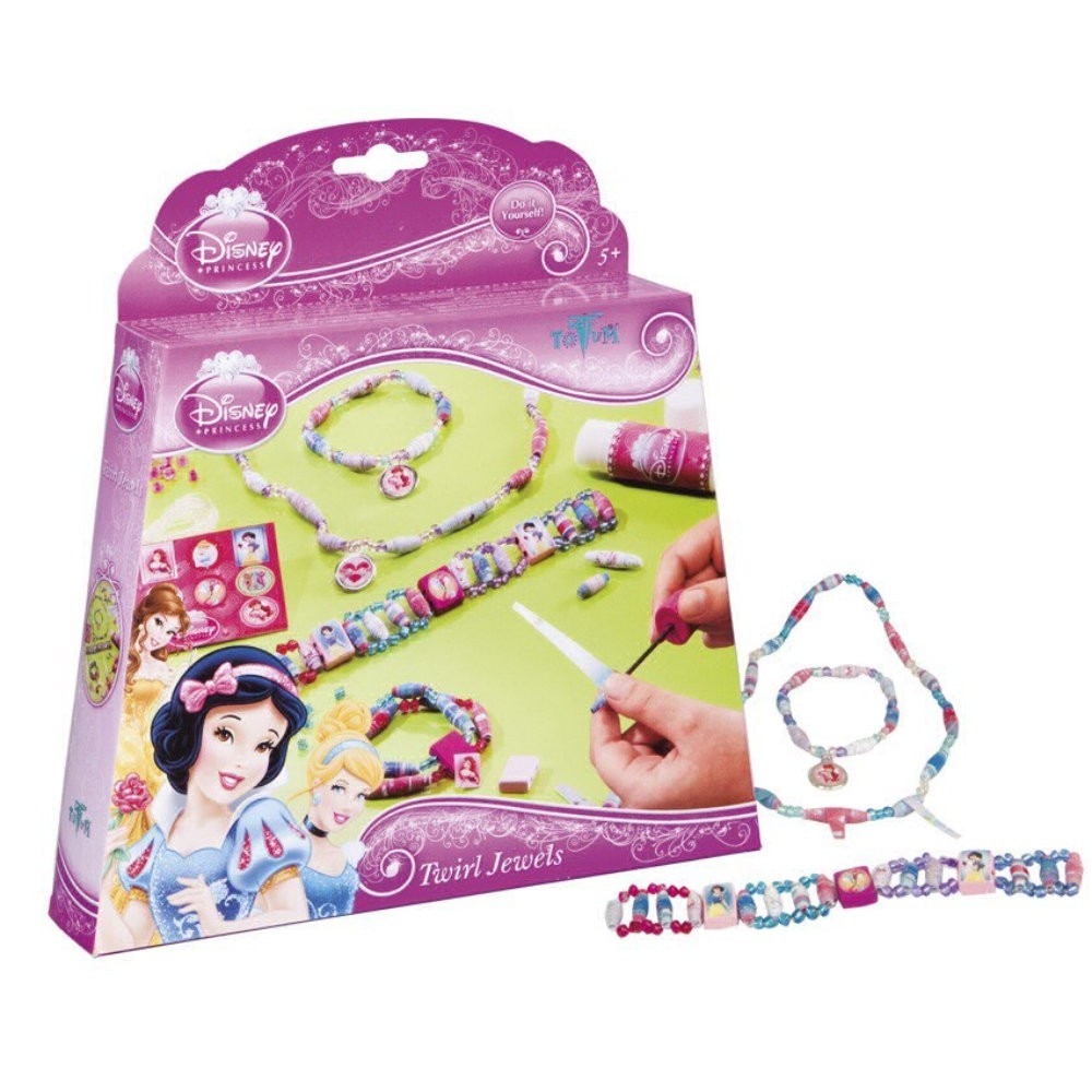 Set creativ Totum - Creeaza-ti propriul set de bijuterii, Princess-Disney