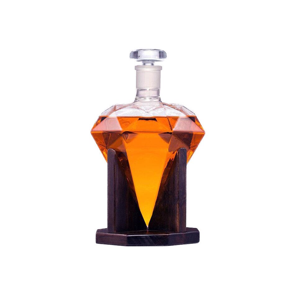 Decantor 850 ml in forma de diamant