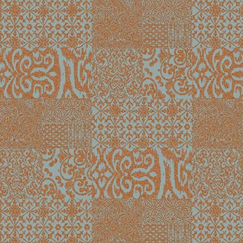 Tapet modern Verde II VD219150 0.53m X 10m Argintiu/Gri