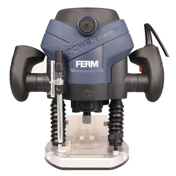 Freza orbitala, Ferm, PRM1015, DIY, 1300W, 6-8mm, Albastru/ Negru Freza orbitala, Ferm, PRM1015, DIY, 1300W, 6-8mm, Albastru/ Negru