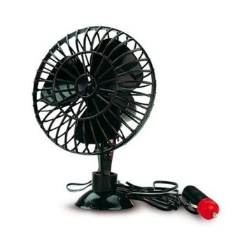 Ventilator Auto 12V Motor Starter, alimenatare la bricheta, diametru 13.5 cm, negru Ventilator Auto 12V Motor Starter, alimenatare la bricheta, diametru 13.5 cm, negru