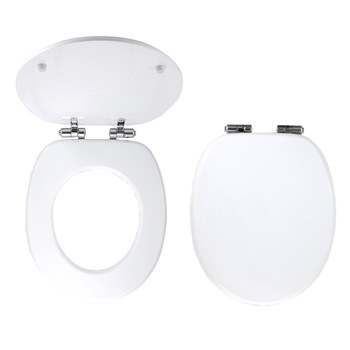 Capac WC Novaservis, soft-close, MDF, Alb Capac WC Novaservis, soft-close, MDF, Alb