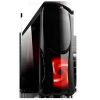 Sistem Gaming SmartPC Deflector II cu procesor Intel Core™ i3-8100 Coffee Lake, 3.60GHz, 4GB RAM DDR4, HDD 1TB SATA, GeForce® GT 1030 2GB, DVDRW, tastatura si mouse