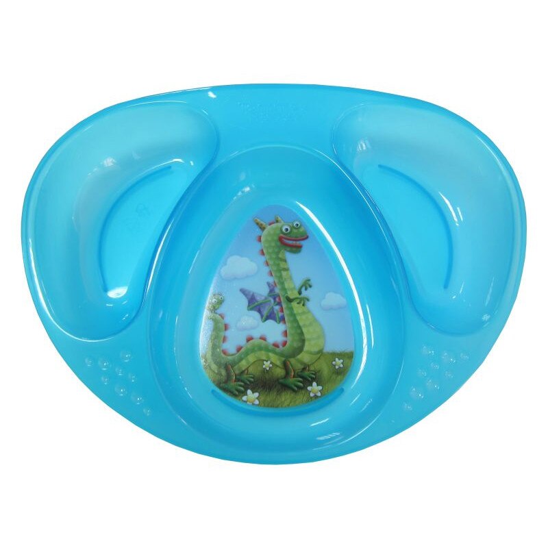 Farfurie compartimentata, bleu, 43027294