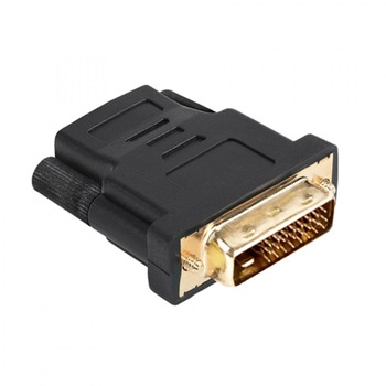 Adaptor HDMI mama - DVI tata 24+1 DVI-I Adaptor HDMI mama - DVI tata 24+1 DVI-I