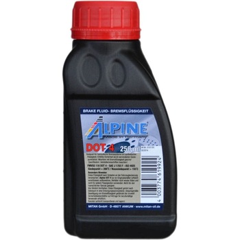 Lichid de frana Alpine Brake Fluid DOT4, 250 ml Lichid de frana Alpine Brake Fluid DOT4, 250 ml