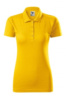 Tricou polo pentru dama Single J., Galben Tricou polo pentru dama Single J., Galben