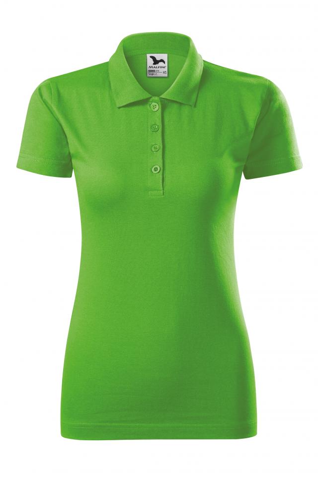 Tricou polo pentru dama Single J., Verde mar
