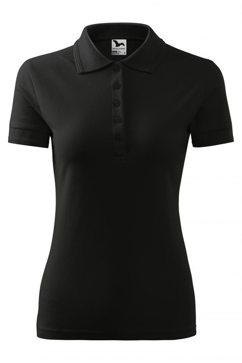 Tricou polo pentru dama Pique Polo, negru, marime M