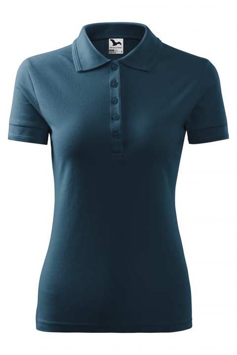 Tricou polo pentru dama Pique Polo, albastru marin, marime L