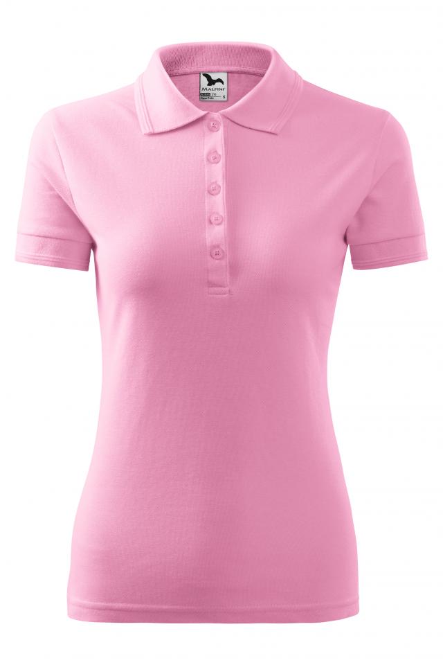 Tricou polo pentru dama Pique Polo, Roz