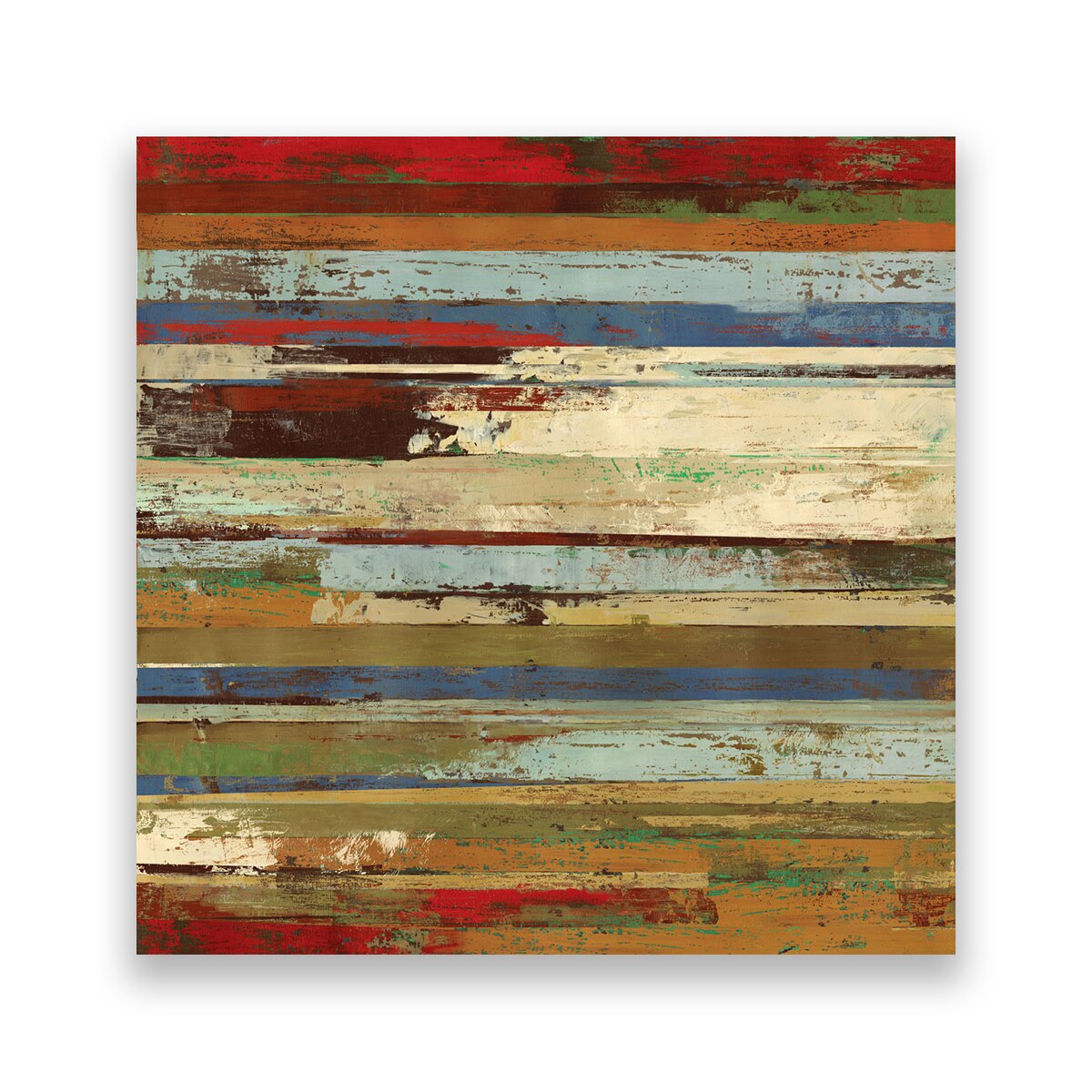 Tablou Canvas - Abstract, Linii, Multicolor, 100 x 100 cm