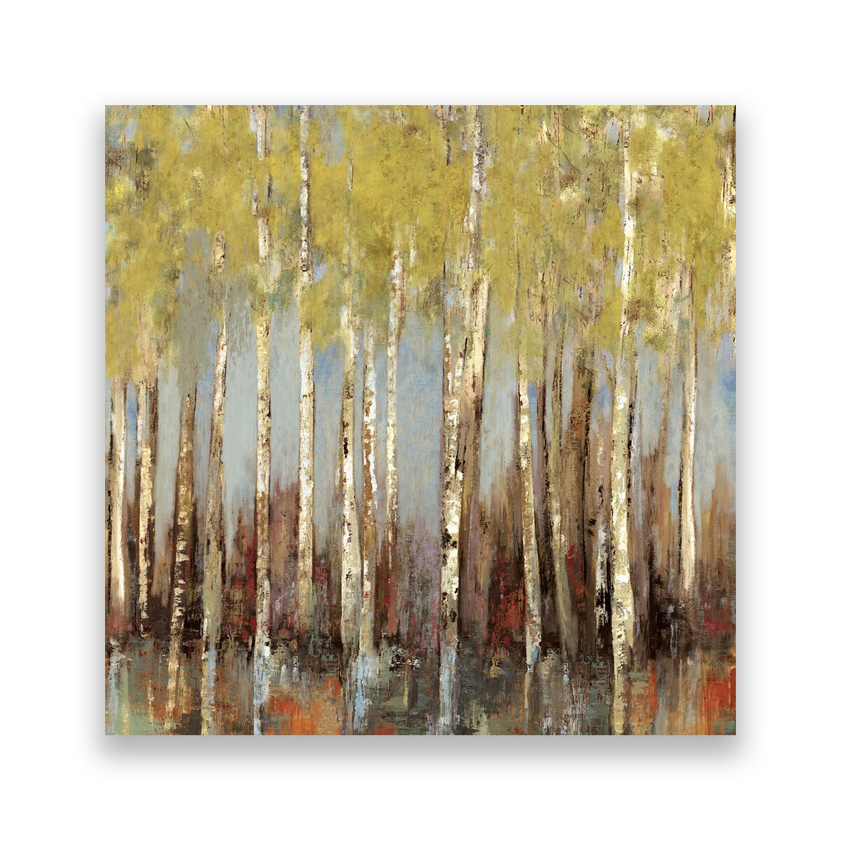 Tablou Canvas - Copaci, Padure, 100 x 100 cm