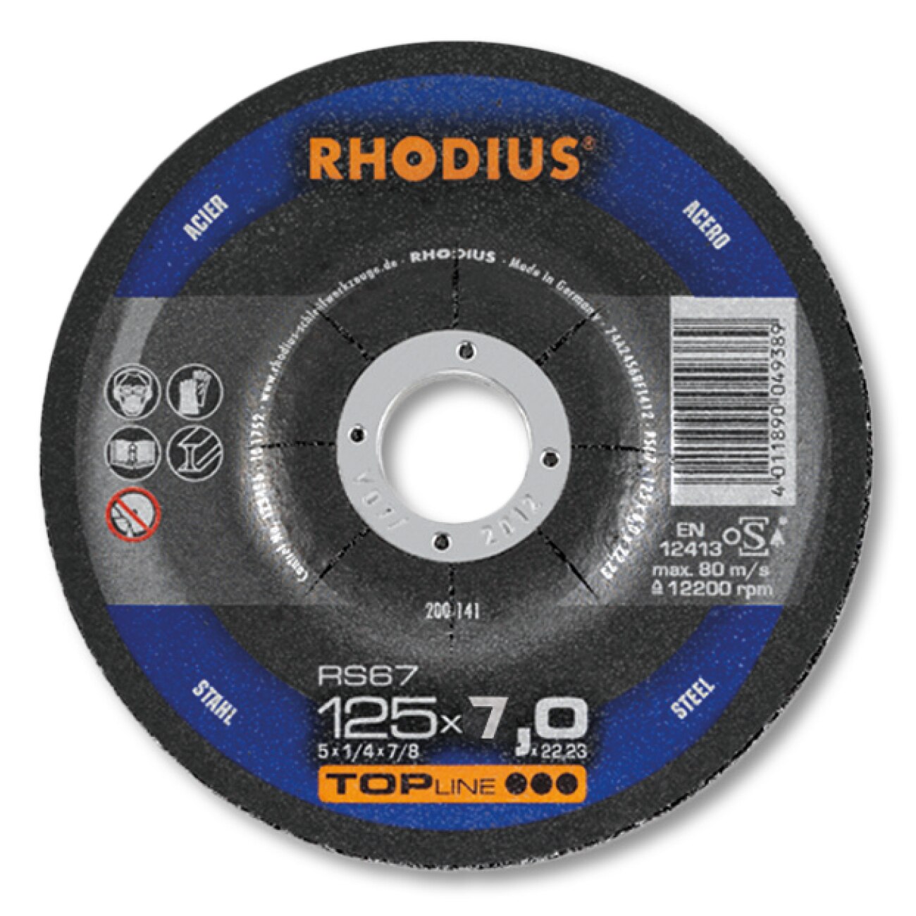 DISCURI ABRAZIVE, POLIZARE OTEL, RS67