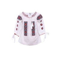 Bluza tip ie, fete, alb, dae3906, 10 ani