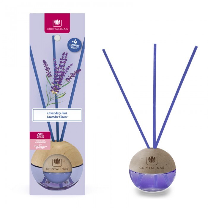 Odorizant sfera 0% alcool Cristalinas, Lavanda si liliac - calmant 20 ml