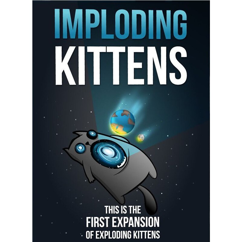Joc de societate Exploding Kittens: Imploding Kittens (Party Game), English Edition