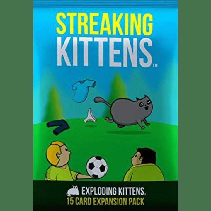 Joc de societate Exploding Kittens: Streaking Kittens (Party Game), English Edition