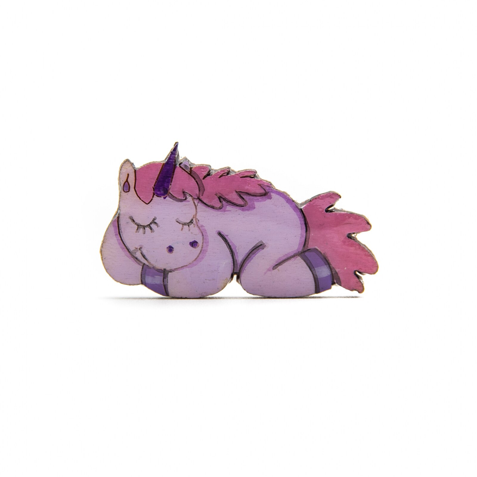 Brosa Lemn Unicorn - The Sleepy One 652, 45mm, Multicolor