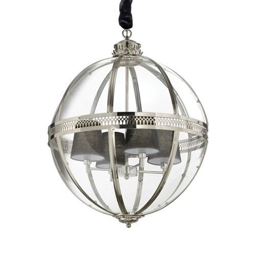 Lustra WorldSP4 ,metal,sticla,PVC,crom