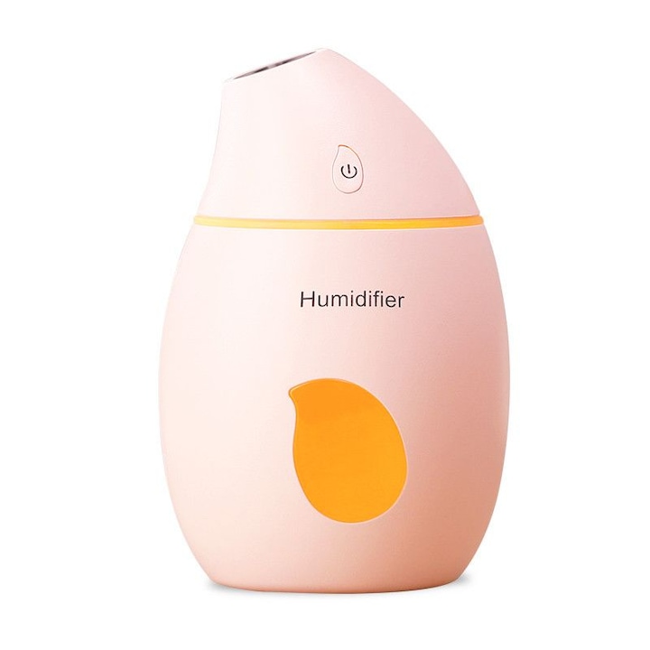 Umidificator cu ultrasunete pentru aromaterapie SDEPOT®, capacitate 500 ml, stejar deschis