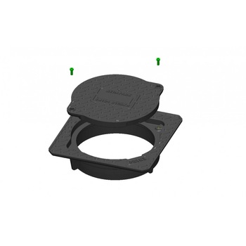 Capac Canalizare Compozit pentru Tub PVC D315, 38 x 38 cm, Clasa A15 Capac Canalizare Compozit pentru Tub PVC D315, 38 x 38 cm, Clasa A15