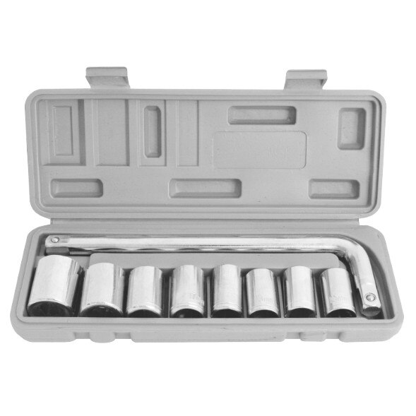 Set 9 chei tubulare cu maner EVOTOOLS, 10-24 mm