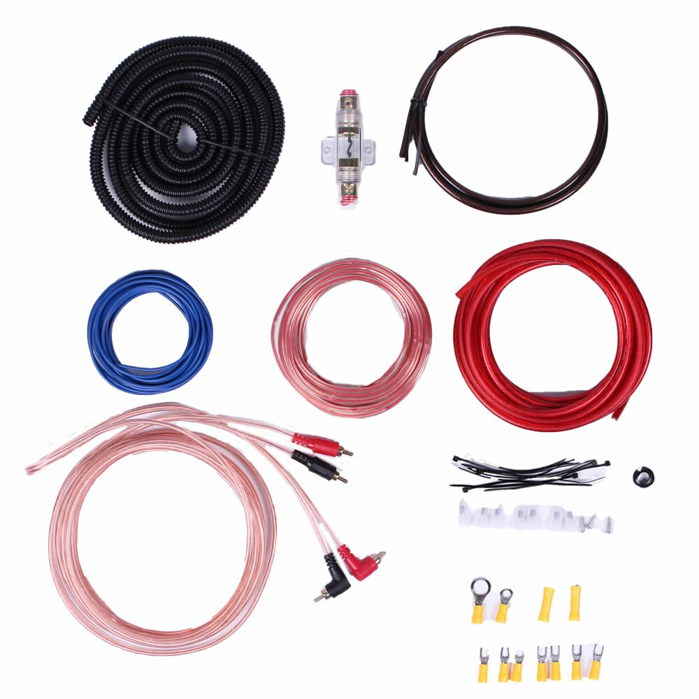 Set de cablu pentru auto amplificator WIREMAN CAR SET 2300B, densitate 4mm