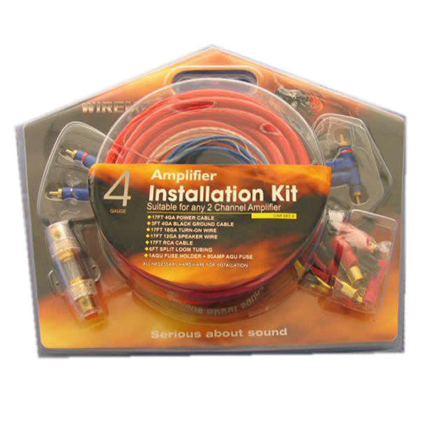 Kit alimentare subwoofer WIREMAN CAR SET 4, densitate 8mm