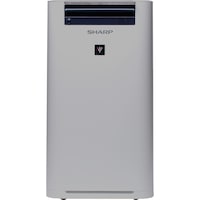 Purificator de aer cu umidificator Sharp UA-HG50E-L, 4 modele de filtrare, 6 senzori de praf, Plasmacluster Ion Technology, 38m², alb