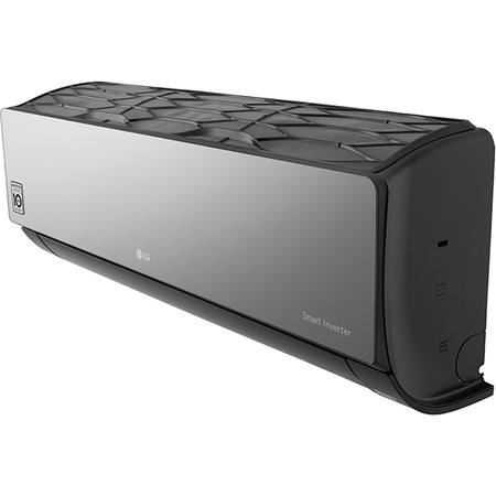 Aer conditionat LG Artcool Mirror AC12BQ, 12000 BTU, A++/A+, Wi-Fi, negru