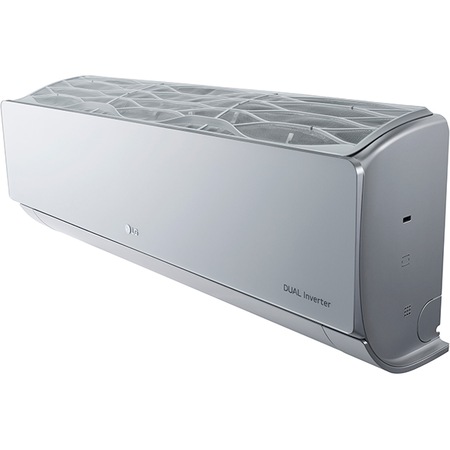 Aer conditionat LG Artcool Mirror AC18SQ, 18000 BTU, A++/A+, Wi-Fi, argintiu
