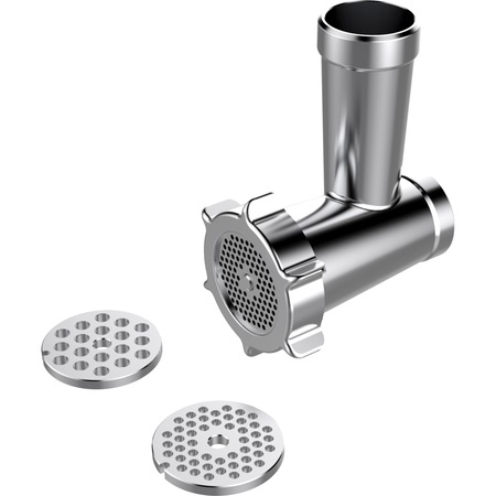 Masina de tocat Star-Light Pro MGL-2500AL, 2500W, Accesoriu de Rosii/Carnati/Kebap, Cutit inox, Negru/Aluminiu