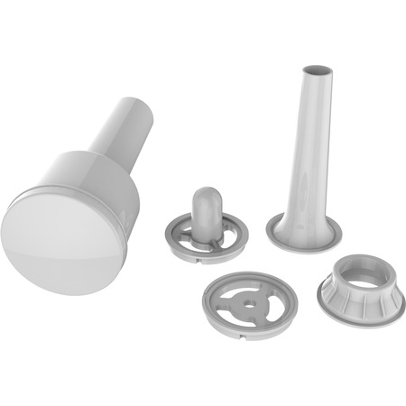 Masina de tocat Star-Light Pro MGL-2500AL, 2500W, Accesoriu de Rosii/Carnati/Kebap, Cutit inox, Negru/Aluminiu