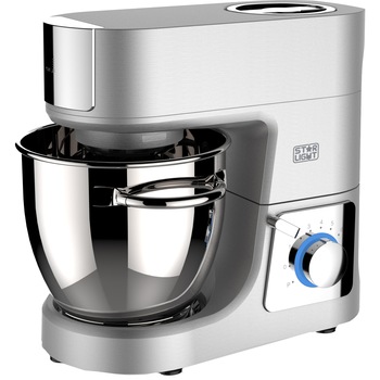 Mixer planetar Star-Light Pro SML-1500AL, 1500W, Bol 6 l Inox, 8 Viteze, Functie Pulse, Aluminiu Mixer planetar Star-Light Pro SML-1500AL, 1500W, Bol 6 l Inox, 8 Viteze, Functie Pulse, Aluminiu