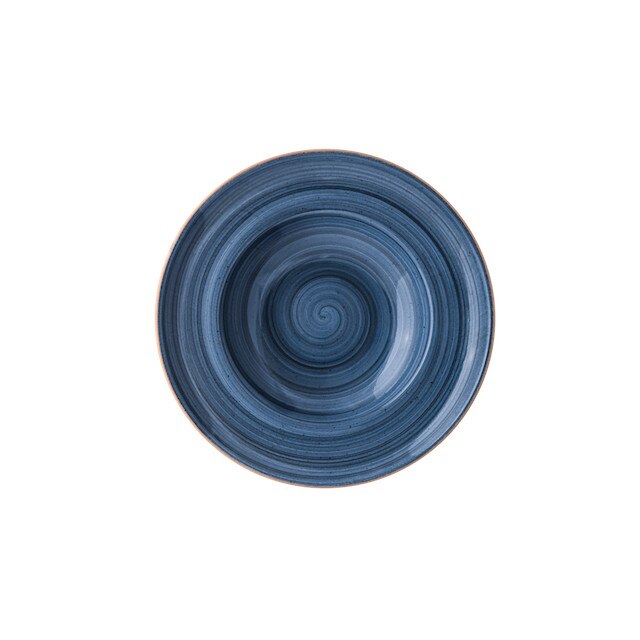 Farfurie GOURMET din portelan AURA DUSK 30cm adanca ADK GRM 30CK