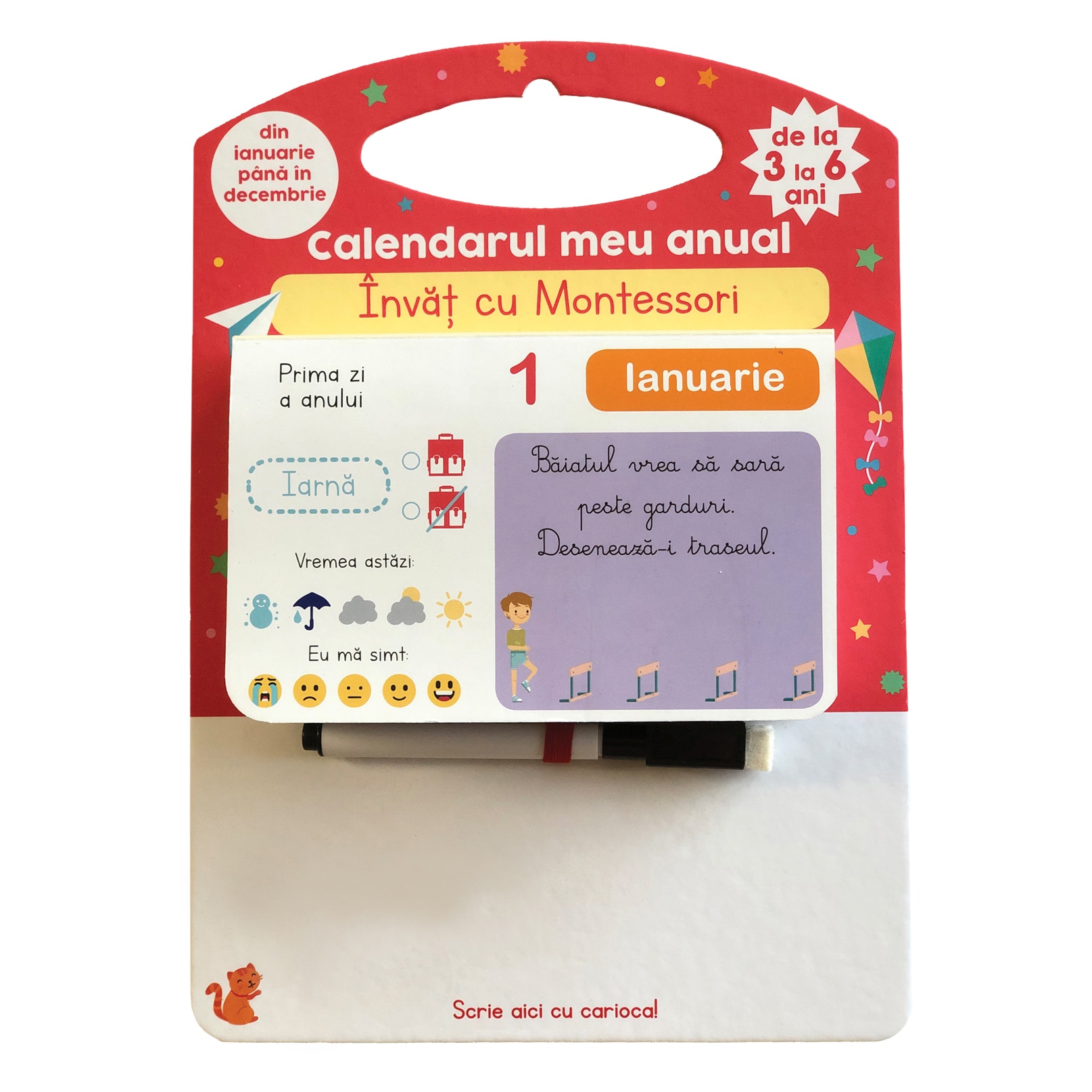 Invat Cu Montessori - Calendarul Meu Anual, Stephanie Boudaillle-Lorin