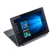 Acer One S1002-166V 2 az 1-ben Laptop Intel® Atom Z3735F 1.83GHz-es processzorral, 10.1" IPS, 2GB, 32GB eMMC, Intel® HD Graphics, Microsoft Windows 10 Home, Nemzetközi angol billentyűzet, Iron