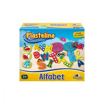 Set de Modelat Plastelino Noriel-Alfabet din Plastilina Set de Modelat Plastelino Noriel-Alfabet din Plastilina