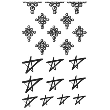 Tatuaj temporar stars 17x10cm Tatuaj temporar stars 17x10cm