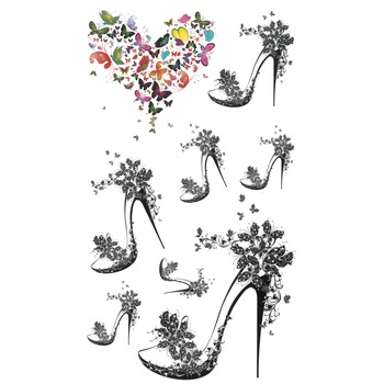 Tatuaj temporar Shoes 17x10cm Tatuaj temporar Shoes 17x10cm